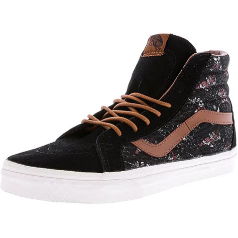 Vans Sk8-Hi Reissue Samurai Warrior Black High-Top Canvas Skateboarding ...