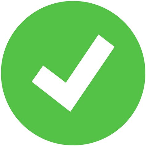 File:Check green icon.svg - Wikimedia Commons