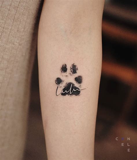 26 Adorable Paw Print Tattoo Ideas For Men Women In 2023, 53% OFF