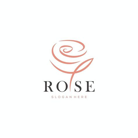 Dhuhayu Nasywah on Instagram: “Rose logo design #rose #rosedesign #logo ...