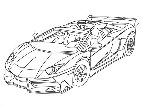 Lamborghini Centenario Coloring Pages - VictorilCallahan