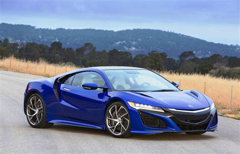 New Acura NSX in Nouvelle Blue