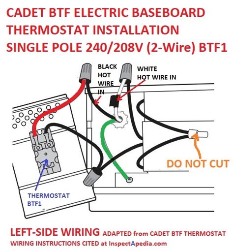 Wiring 240v Baseboard Heater