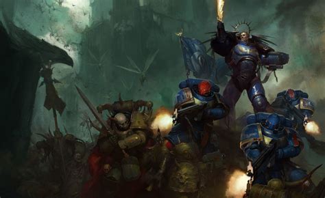 Warhammer 40,000 #Ultramarines #WH40K #Warhammer #1080P #wallpaper # ...