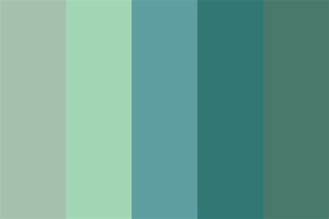 Seafoam Color Palette | Seafoam green color, Seafoam color, Green ...