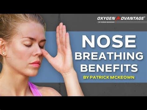 Nose Breathing Benefits - Oxygen Advantage - YouTube | Oxygen, Sinus ...