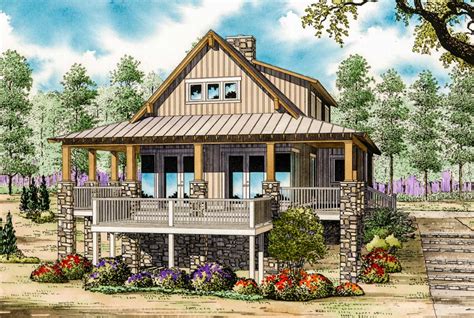 Plan 59964ND: Low Country Cottage House Plan | Country cottage house ...