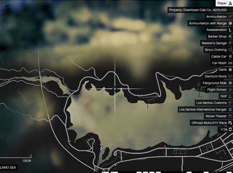 GTA 5 Gun Locations Map