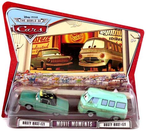 Disney Cars The World of Cars Movie Moments Rusty Dusty Rust-eze 155 ...