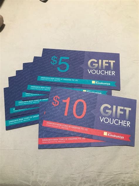 Kinokuniya Vouchers, Tickets & Vouchers, Vouchers on Carousell