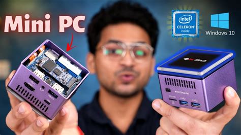 Worlds Smallest 4K Mini PC 🤯 | 8GB RAM + 256 GB M.2 SSD 🚀🚀 | Intel ...