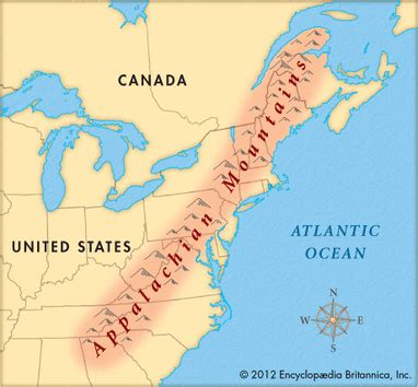 Appalachain Mountains - United States and Canada