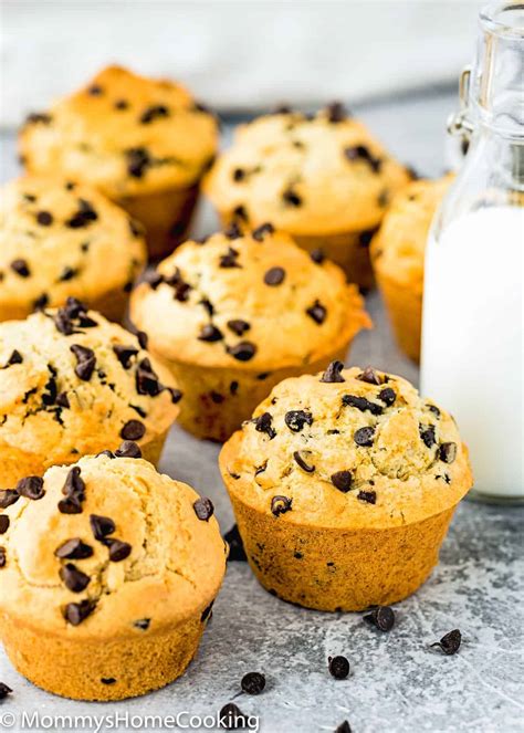 Eggless Bakery-Style Chocolate Chip Muffins | Recipe Cart