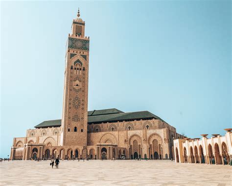 Hassan II Mosque Casablanca Morocco outside view | We did it our way