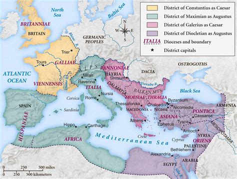 Diocletian and the Tetrarchy - Owlcation