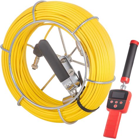 VEVOR Sewer Camera with Locator, 100ft Cable, Drain Camera w/ 512Hz ...