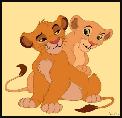 Simba and Nala as cubs « Nadra's Album | Simba and nala, The lion king ...