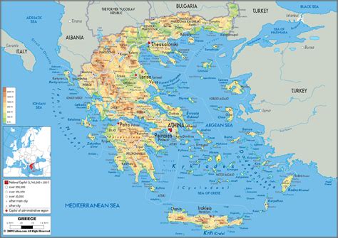 Grécia | Mapas Geográficos da Grécia - Enciclopédia Global™