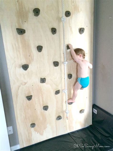 DIY Kids Climbing Wall - Fun and Challenging Indoor Activity