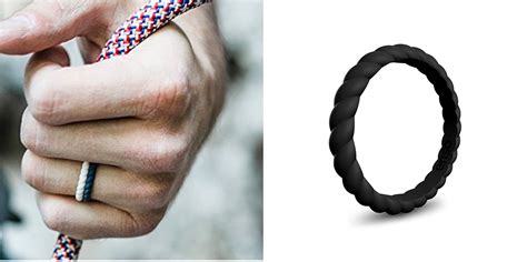 Enso silicone braided rings are a great alternative for working out ...