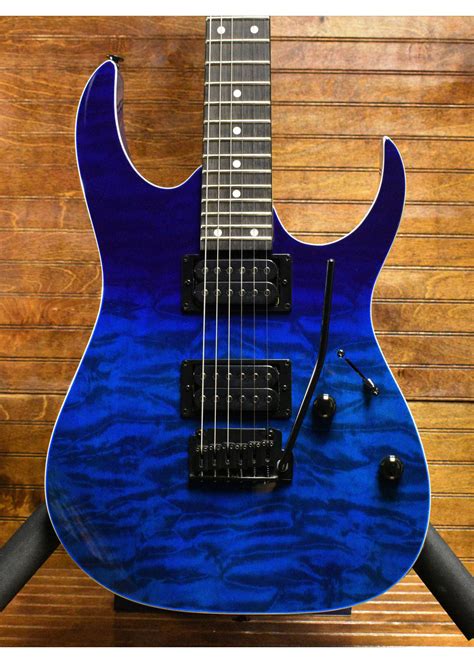 Ibanez Gio RG Electric Guitar, Transparent Blue Burst | lupon.gov.ph