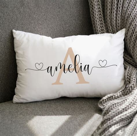 Personalized Baby Name Pillow Custom Name Pillow Nursery - Etsy