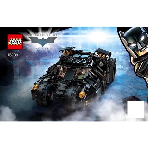 LEGO Batmobile Tumbler: Scarecrow Showdown Set 76239 Instructions ...