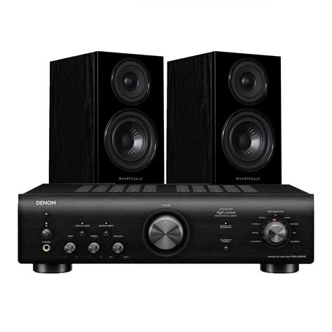 Denon PMA-600NE Integrated Amplifier with Wharfedale Diamond 12.1 ...