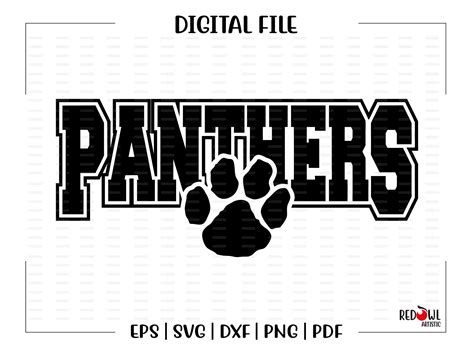 Panther Svg, Panthers Svg, Paw Svg, Panther, P, Panthers, Paw, Svg, Dxf ...