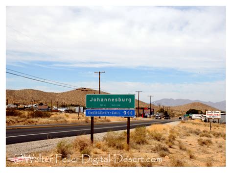 Johannesburg, California - A Living Ghost Town in the El Paso Mining ...