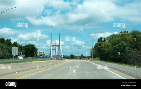 Bill Emerson Memorial Bridge , between Cape Girardeau, Missouri and ...