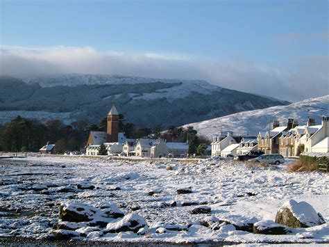 Lamlash in the snow......... | Isle of arran, Arran, Places of interest