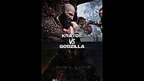 Kratos VS Godzilla #game #movie #shorts - YouTube