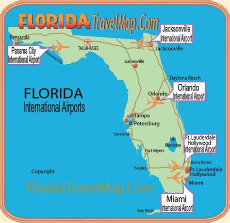 Airport Florida Map