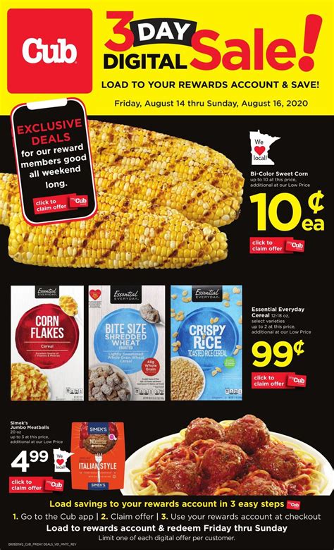 Cub Foods Current weekly ad 08/14 - 08/16/2020