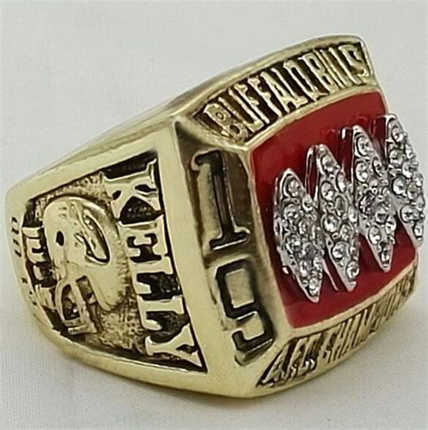 Factory direct sale Super Bowl AFC 1993 Buffalo Bills Zinc Alloy World ...