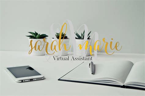 Virtual Assistant Logo VA Logo Branding Kit Branding | Etsy