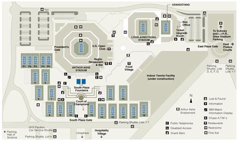 The New York Times > Sports > Image > Map: U.S.T.A. Billie Jean King ...