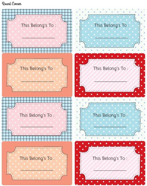 14 best Bookplate Labels & Book Label Templates images on Pinterest