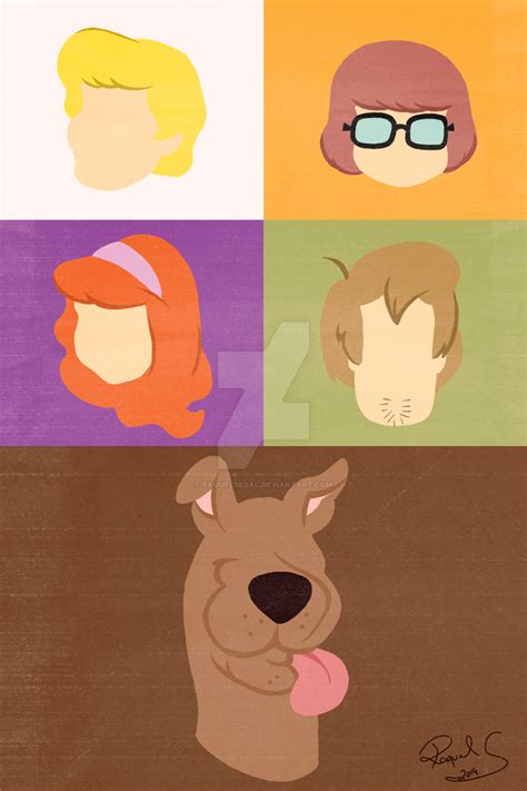 Scooby-Doo Minimalist by raquelsegal on DeviantArt