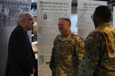 DVIDS - Images - 161st Infantry Regiment History Presentation at Camp ...