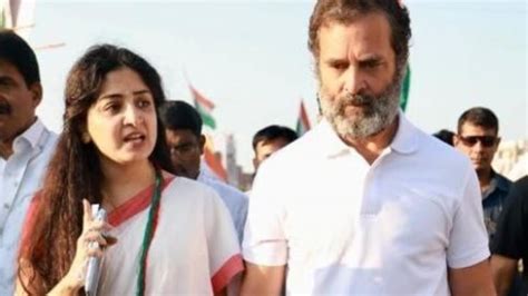 Actor Poonam Kaur explains why Rahul Gandhi held hand; Sena leader ...