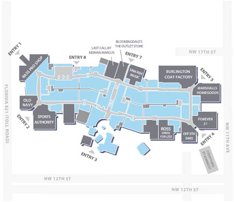 Dadeland Mall Stores Map - Derrick Roberts Blog's