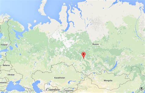 Where is Tomsk on map Russia