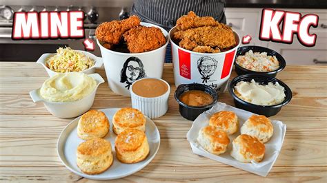 Making The KFC Bucket Meal At Home | But Better - YouTube