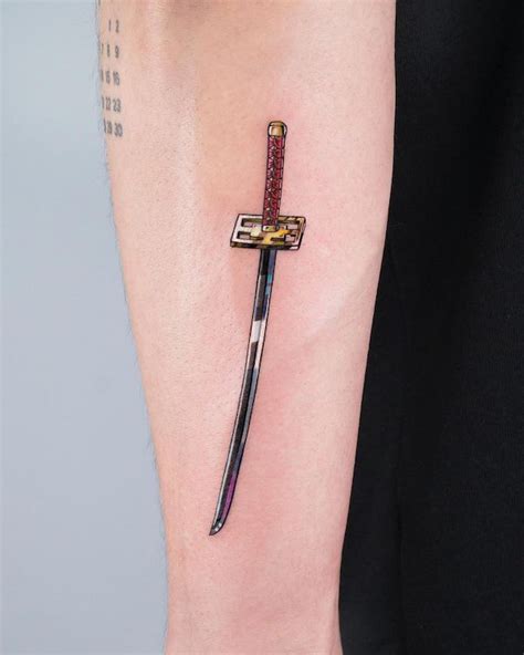 Samurai Sword Tattoo