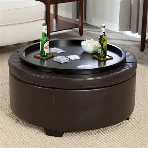 Round coffee tables - convenient and practical furniture for your ...