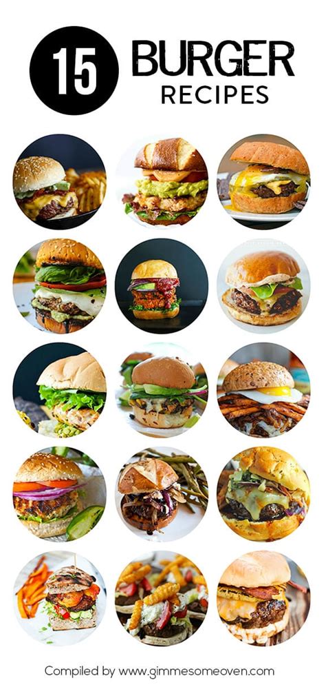 15 Big Burger Recipes | Gimme Some Oven