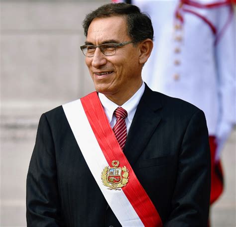 Peruvian President Martin Vizcarra