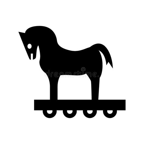 Trojan Horse Icon or Logo Isolated Sign Symbol Vector Illustration ...